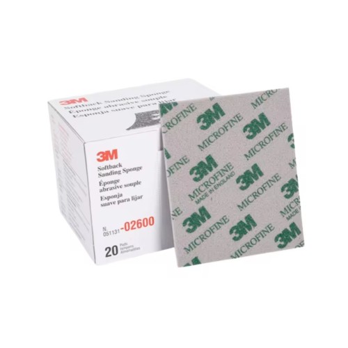 3M Softback Sanding Sponge 02600 02601 02602 – 20-Piece Abrasive Sponge Set