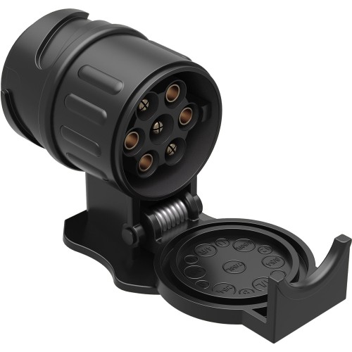 Adattatore rimorchio 13 poli a 7 poli 12V per auto, portabici e carrello appendice