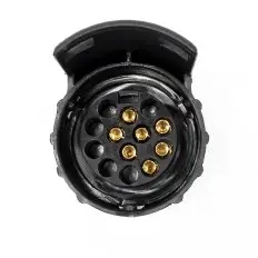 Adattatore rimorchio 7 poli a 13 poli 12V per auto, portabici e caravan 2