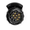 Adattatore rimorchio 7 poli a 13 poli 12V per auto, portabici e caravan