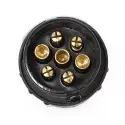Adattatore rimorchio 7 poli a 13 poli 12V per auto, portabici e caravan