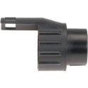 Adaptador de 7 pinos para 13 pinos de 12V para reboques de carros, suportes para bicicletas e caravanas.