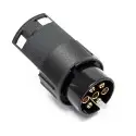 Adattatore rimorchio 7 poli a 13 poli 12V per auto, portabici e caravan