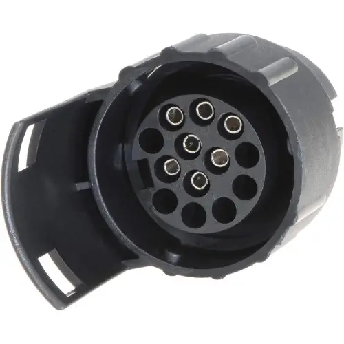 Adattatore rimorchio 7 poli a 13 poli 12V per auto, portabici e caravan