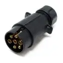 Spina rimorchio 7 poli 12V per carrello, caravan e portabici