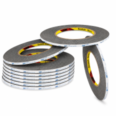 Nastro biadesivo 3M™ 9448AB nero 2 mm x 50 m per LCD,...