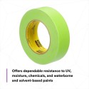 Ruban de masquage vert 3M Scotch 233+ 18 mm x 55 m – Lot de 12 rouleaux pour travaux de carrosserie et peinture professionnels