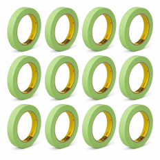 Cinta de enmascarar verde 3M Scotch 233+ de 18 mm x 55 m...