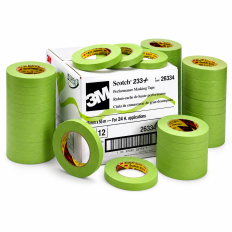 Cinta de enmascarar verde 3M Scotch 233+ de 18 mm x 55 m... 2