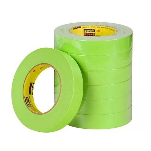 3M Scotch 233+ Green Masking Tape 18 mm x 55 m...
