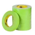 3M Scotch 233+ Green Masking Tape 18 mm x 55 m – Bundle of 12 Rolls for Professional Bodywork and Painting