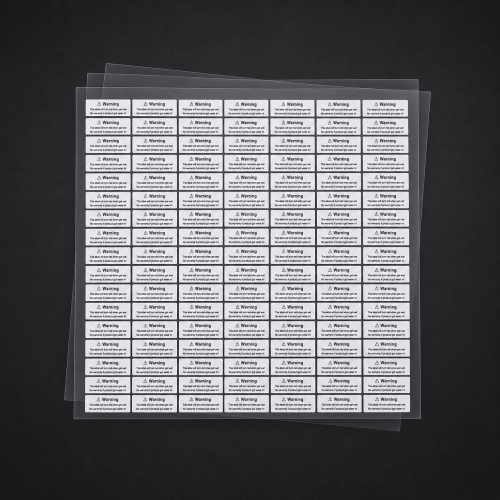 90 etichette indicatrici d’acqua 30×10 mm in...