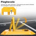 Dissuasore Parcheggio Pieghevole con Serratura – Blocca il Tuo Posto Auto e Ferma gli Abusivi