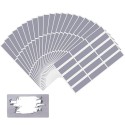 Quadratische Aufkleber Rubbelkarte Scratch Off