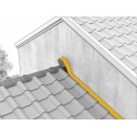 Ruban d'étanchéité étanche 100 mm x 3,30 m pour toitures, gouttières et puits de lumière