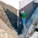 Membrana Bituminosa Autoadesiva HDPE Barriera Radon Metano per Interrati 5 m²