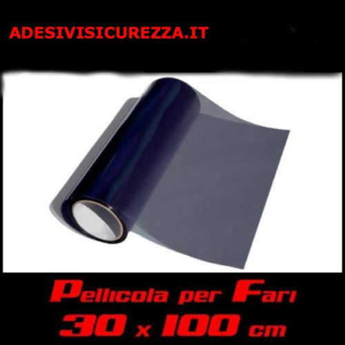Pellicola oscurante fari veicoli effetto fumè - 30x100cm