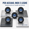 5 Roues à Lamelles SAIT SAITOR-G P60 40x20x6 mm sur Tige pour Métal