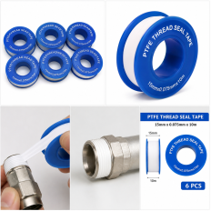 6 Rouleaux de Ruban PTFE d’Étanchéité pour Filetages 15... 2