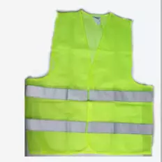 Reflective Vest Fluorescent Yellow / Red high visibility one 2