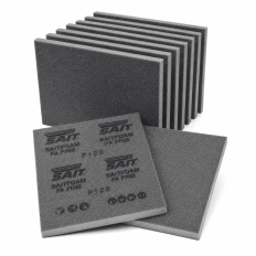 10 SAIT-FOAM Schleifschwämme FA P120 115 × 140 × 5 mm
