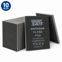 10 SAIT-FOAM Schleifschwämme FA P120 115 × 140 × 5 mm