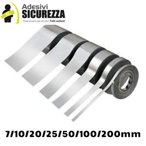 Fita adesiva decorativa cromada em varios tamanhos Melhor