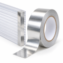 Dichtband aus Vollaluminium für Hohlkammerplatten aus Polycarbonat 12,5 m