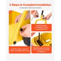 Carrello Traccialinee a 4 Ruote con Larghezza Regolabile 56-102 mm per Segnaletica Orizzontale