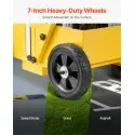 4-Wheel Line Marking Trolley Adjustable Width 56-102 mm for Road Marking