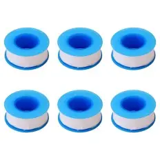 6 Rotoli Nastro PTFE Sigillafiletti per Idraulica 12 mm x 10 m