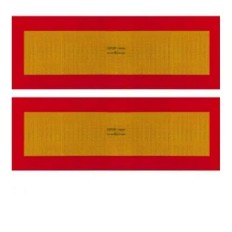 ECE 70.01 Painéis refletores para reboque Kit de 2 peças em 2