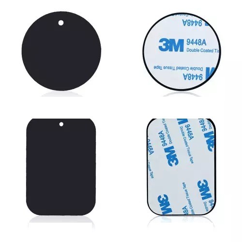 Original metal plate with 3M™ double-sided tape...