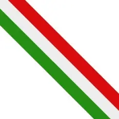 Fascia adesiva tricolore bandiera Italia in 5 misure a...
