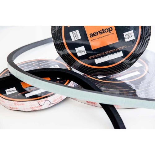Profilo Gomma Mousse Aerstop® SE32CE adesivo