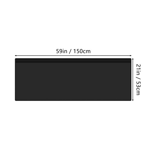 Medidas da capa isolante: 150 x 53 cm