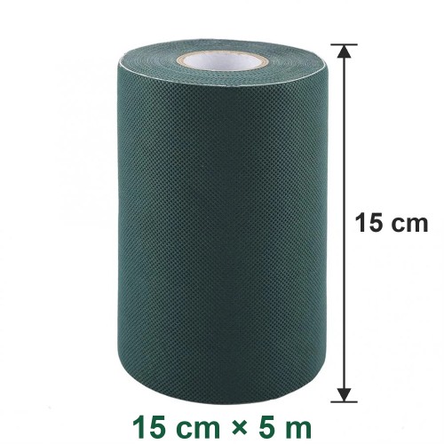 Dimensions de la bande de jonction pour gazon synthétique : 15 cm x 5 m