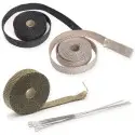 Nastro termico protezione calore collettore scarico marmitta auto/moto universale 25mm x 5M