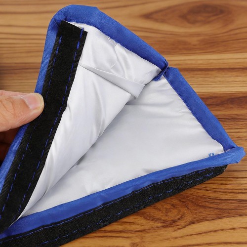 Capa isolante antigelo para contador de água – 55 x 25 cm, para exterior, tubos e válvulas