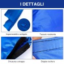 Copri contatore acqua antigelo isolante – 55 x 25 cm, per esterno, tubi e valvole