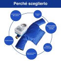 Frostschutz-Isolierhülle für Wasserzähler – 55 x 25 cm, für außen, Rohre und Ventile