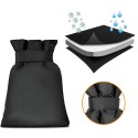 Capa antigelo para torneira exterior – kit 2 peças, 20 x 15 cm, para torneiras de jardim