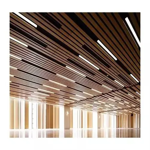 Pannello Acustico Fonoassorbente per Controsoffitto a Doghe