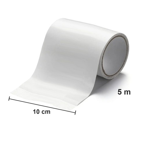Medidas do rolo: 10 cm de largura, 5 m de comprimento