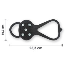 City ice grips with 5 steel studs, one pair 2