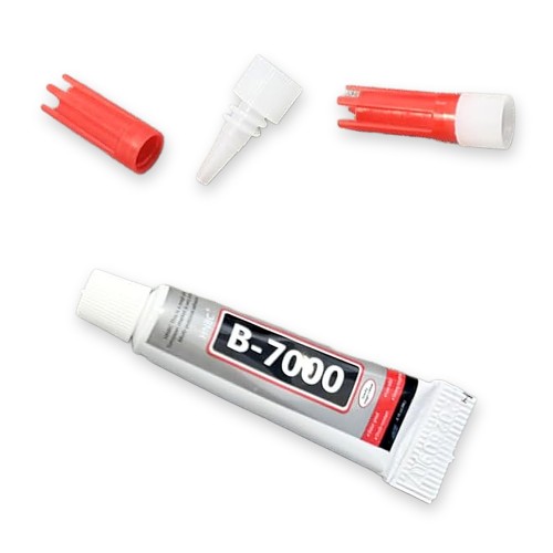 Kit 10 Tubetti Colla B-7000 Trasparente – 3 ml...