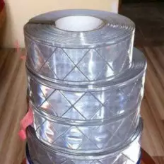 Mikroprismatisches Band GP 340 Silber für Warnkleidung 2