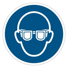 Sinal de obrigação ISO 7010 M004 – Usar óculos de...