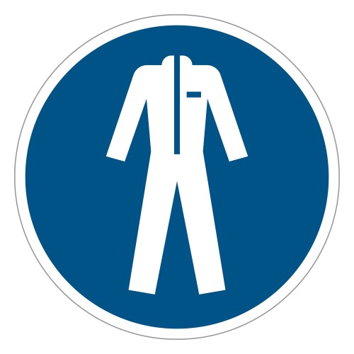 Gebotszeichen M010 „Schutzkleidung benutzen“ –...