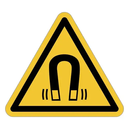 Sinal de perigo ISO 7010 W006 – Perigo campo...